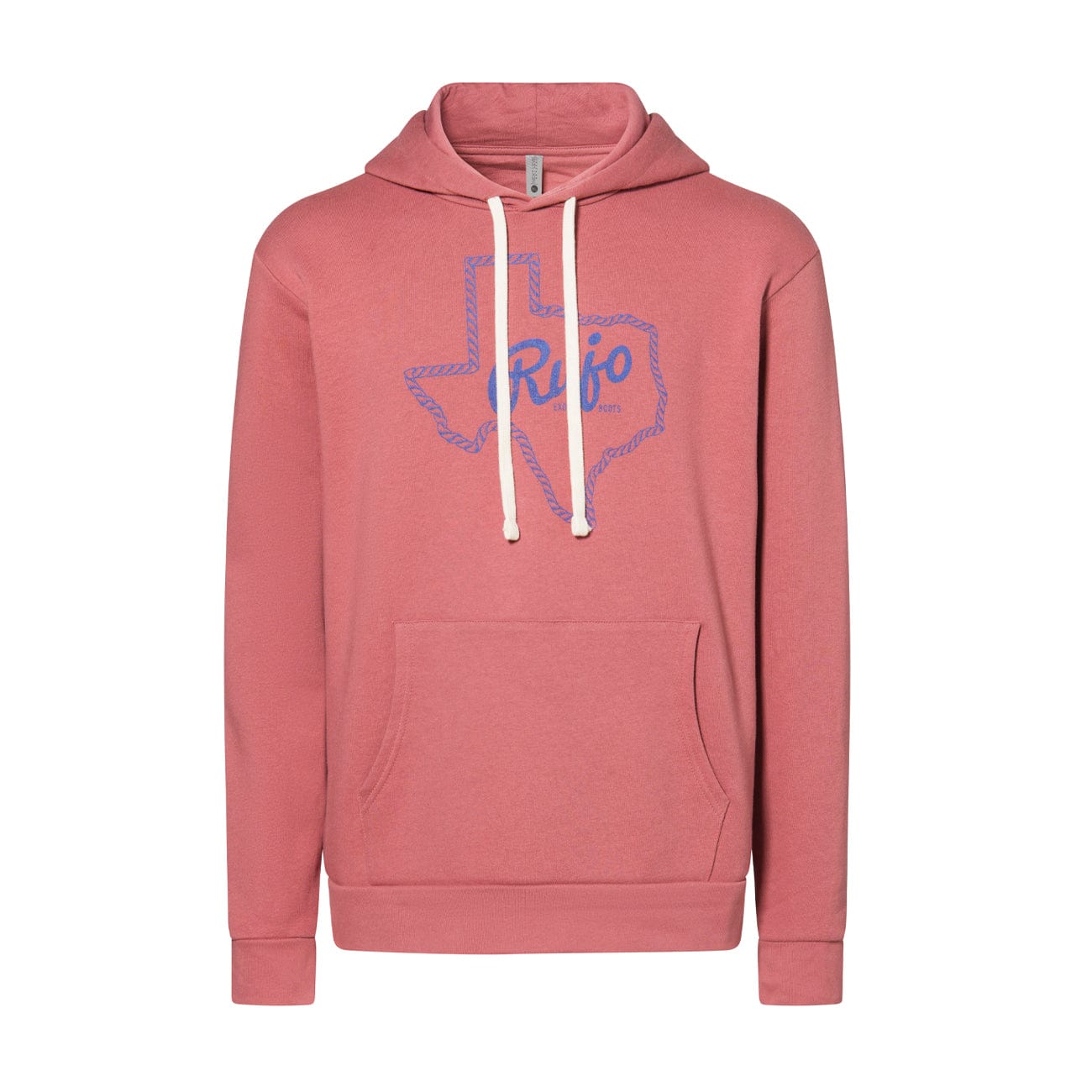 Rujo Boots Shirts & Tops Salmon / X-Small The Texas Lasso Hoodie Sweatshirt