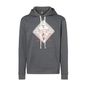 Rujo Boots Shirts & Tops Smoke / X-Small The Diamond Hoodie Sweatshirt