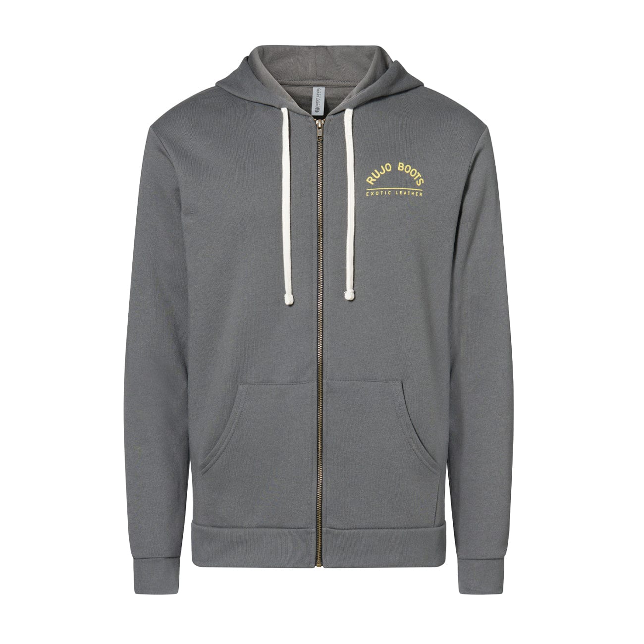 Rujo Boots Shirts & Tops Smoke / X-Small The King Zip Up Hoodie Sweatshirt