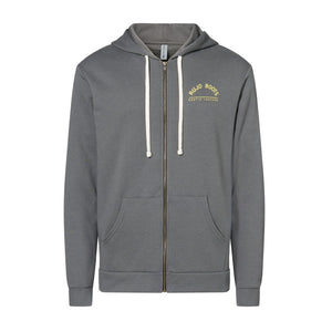 Rujo Boots Shirts & Tops Smoke / X-Small The King Zip Up Hoodie Sweatshirt