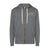 Rujo Boots Shirts & Tops Smoke / X-Small The King Zip Up Hoodie Sweatshirt