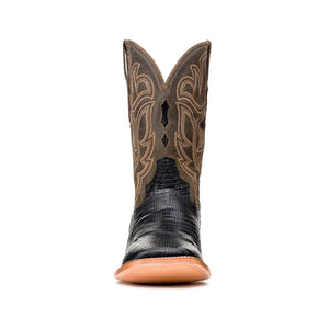 Rujo Boots Teju Lizard Rujo Boots Men's The Curtis Sable Teju Lizard Boots