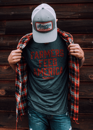 Rural Cloth Shirts Farmers Feed America Tee