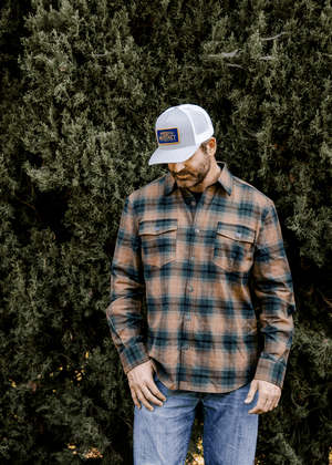 Rural Cloth Shirts Foreman Stretch Flannel | Brass & Pine