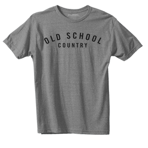 Rural Cloth Shirts Old School Country - Heather Gray