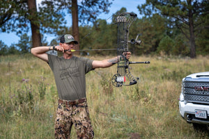 Rural Cloth T-Shirt America We Hunt Tee-Military Green Frost