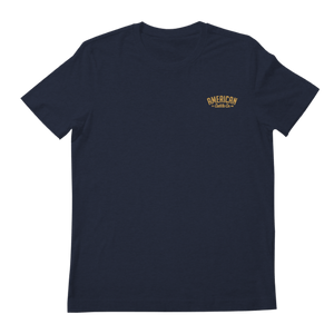 Rural Cloth T-Shirt Bronco TM Tee-Navy Blue