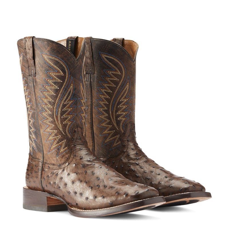 Ariat smooth quill ostrich shop