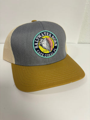 Saltwater Born Accessories Cape Coral, FL Structured Mesh Trucker Hat