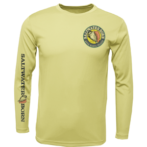 SALTWATER BORN Shirts Anna Maria Island Kraken Long Sleeve UPF 50+ Dry-Fit Shirt