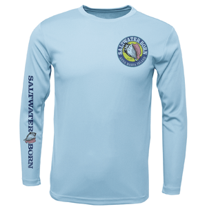 SALTWATER BORN Shirts Anna Maria Island Kraken Long Sleeve UPF 50+ Dry-Fit Shirt