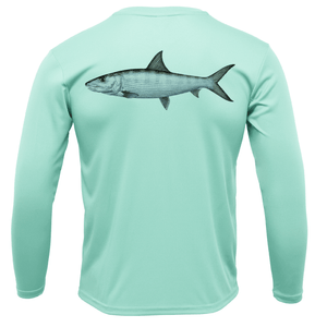 Saltwater Born Shirts M / SEAFOAM Siesta Key Bonefish Long Sleeve UPF 50+ Dry-Fit Shirt