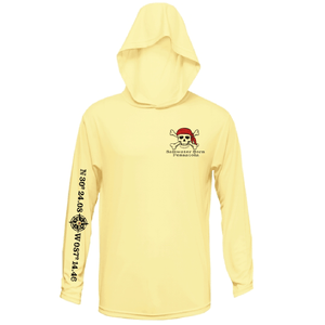 Saltwater Born Shirts Pensacola, FL "All for Rum and Rum for All" Long Sleeve UPF 50+ Dry-Fit Hoodie