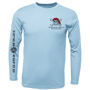 Saltwater Born Shirts Tampa Bay Blackbeard Long Sleeve UPF 50+ Dry-Fit Shirt