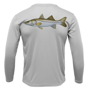 Saltwater Born Shirts Tampa, FL Snook Long Sleeve UPF 50+ Dry-Fit Shirt