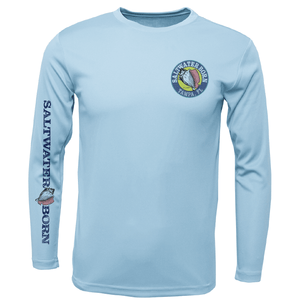 Saltwater Born Shirts Tampa, FL Tarpon Long Sleeve UPF 50+ Dry-Fit Shirt