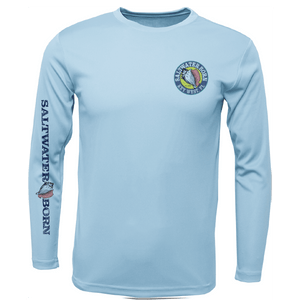 Saltwater Born Shirts & Tops Key West, FL Action Mahi Long Sleeve UPF 50+ Dry-Fit Shirt