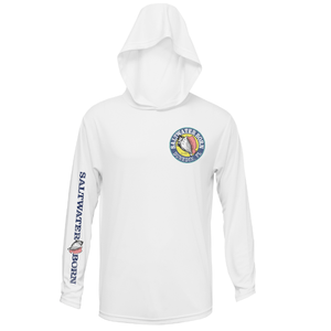 Saltwater Born UPF 50+ Hoodies Dunedin, FL Action Tarpon Long Sleeve UPF 50+ Dry-Fit Hoodie