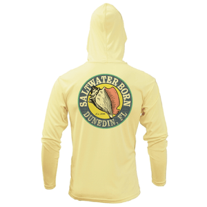 Saltwater Born UPF 50+ Hoodies Dunedin, FL State of Florida Long Sleeve UPF 50+ Dry-Fit Hoodie