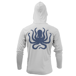 Saltwater Born UPF 50+ Hoodies Key West, FL Kraken Long Sleeve UPF 50+ Dry-Fit Hoodie