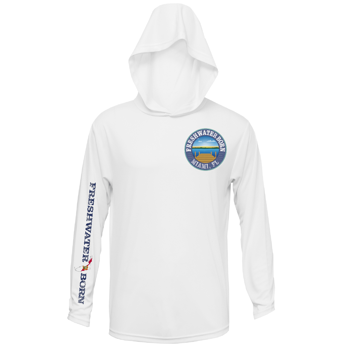 Shirts Long sleeve , UV protection, Moisture wicking, Bass in the Hood