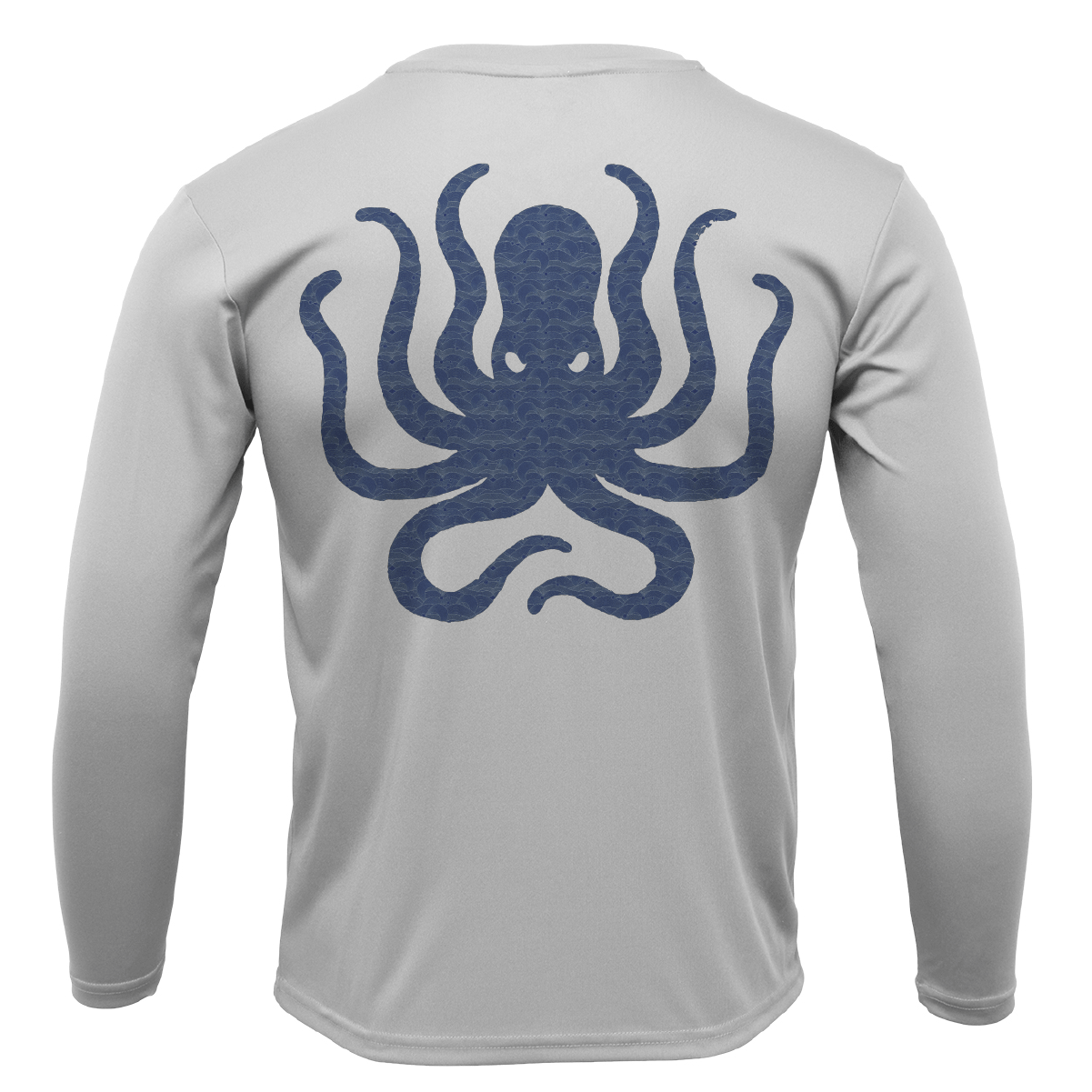 Charleston, SC Kraken Long Sleeve UPF 50+ Dry-Fit Shirt in Seafoam | Size XL