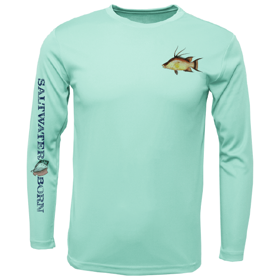 Men's UPF 50 Long Sleeve Microfiber Moisture Wicking Performance Fishing  Shirt Small Gamefish Mint : : Sports & Outdoors