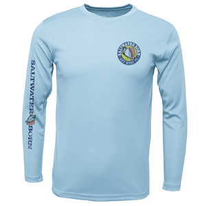 Saltwater Born UPF 50+ Long Sleeve Key West, FL Marlin Long Sleeve UPF 50+ Dry-Fit Shirt