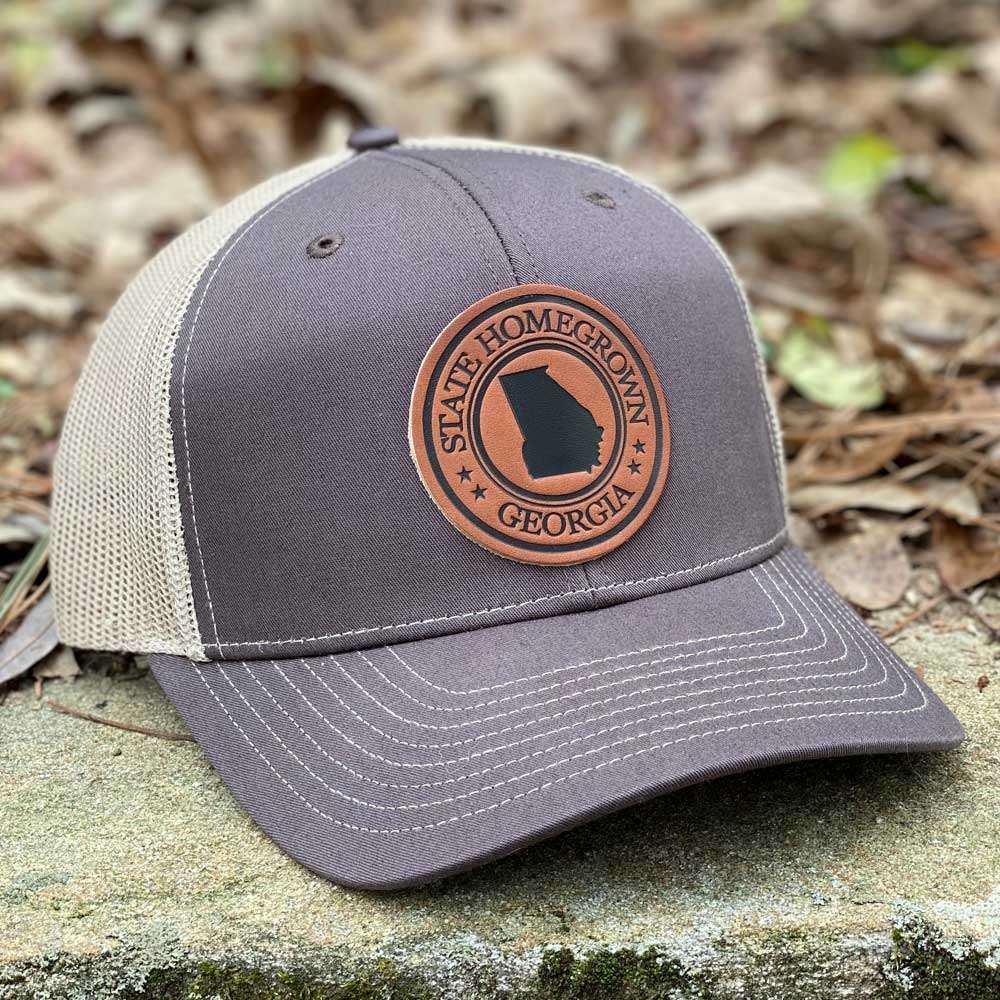 Leather Patch Hat