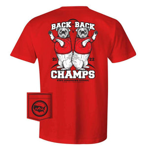 STATE HOMEGROWN Shirts Back-to-Back Champs Pocket Tee