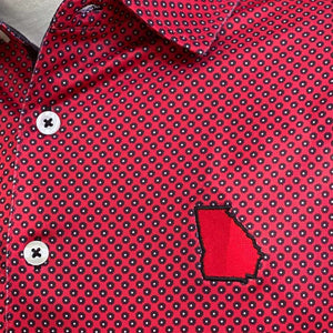 STATE HOMEGROWN Shirts Classic Georgia Performance Polo