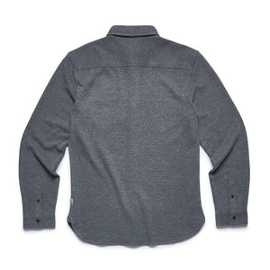 Surfside Supply Co. Shirts & Tops Brian Rib Knit Shirt - Charcoal Heather