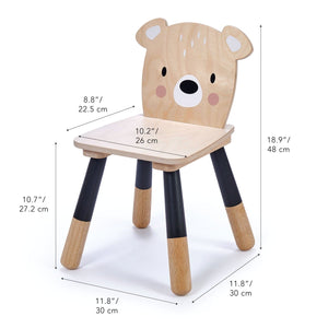 Tender Leaf Forest Bear Chair