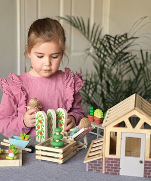 Tender Leaf Greenhouse and Garden Set