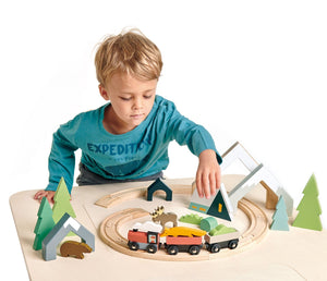 Tender Leaf Treetops Train Set