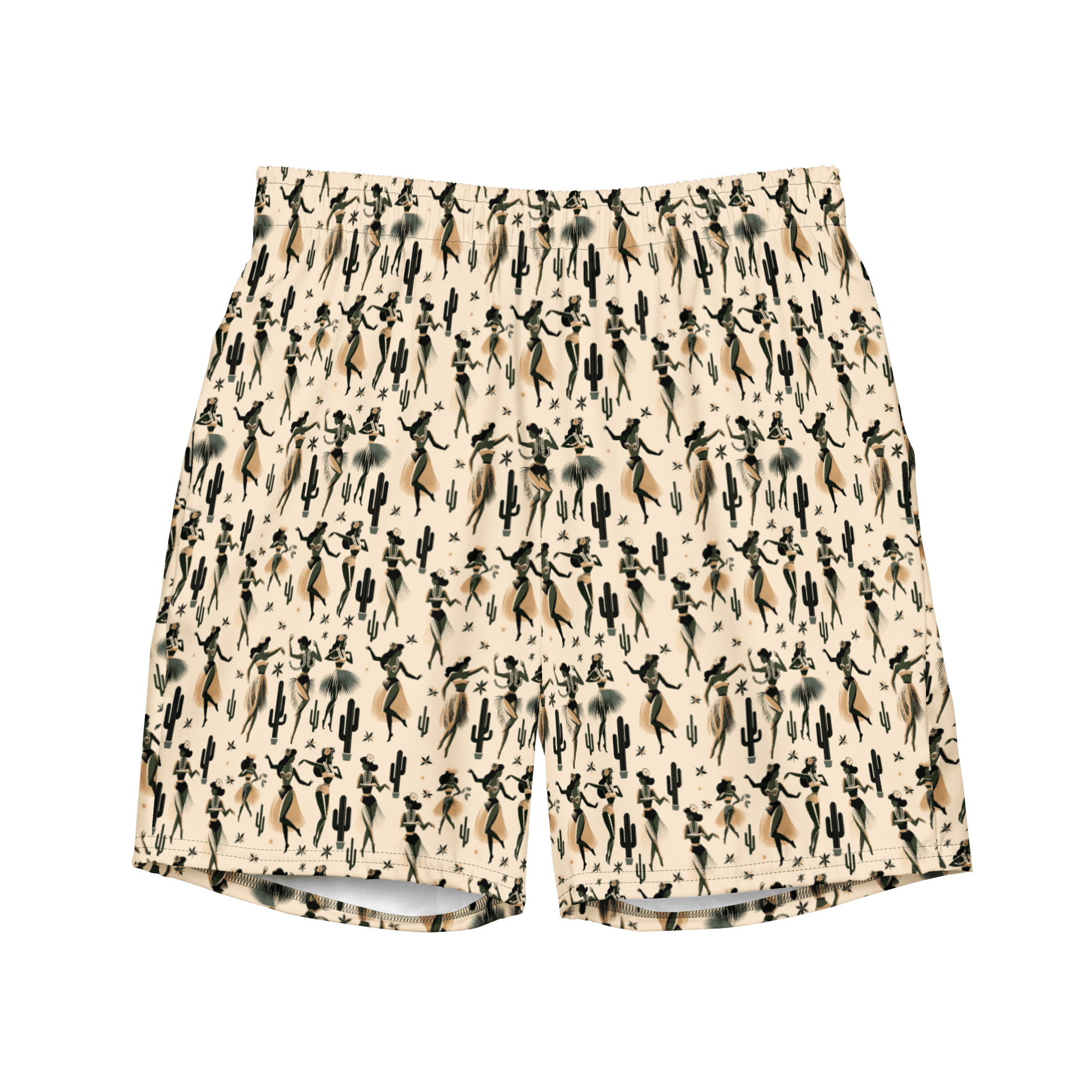 Texas Eclipse Outfitters 2XS Desert Luau: Hula in the Heat Swim Trunks