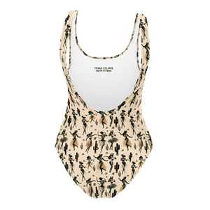 Texas Eclipse Outfitters Desert Luau: Hula in the Heat One-Piece Swimsuit