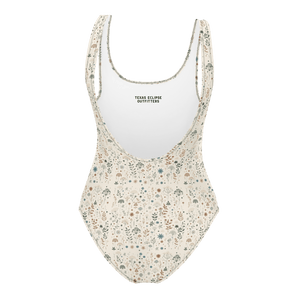 Texas Eclipse Outfitters Meadow Bloom: Wildflower Delight One-Piece Swimsuit