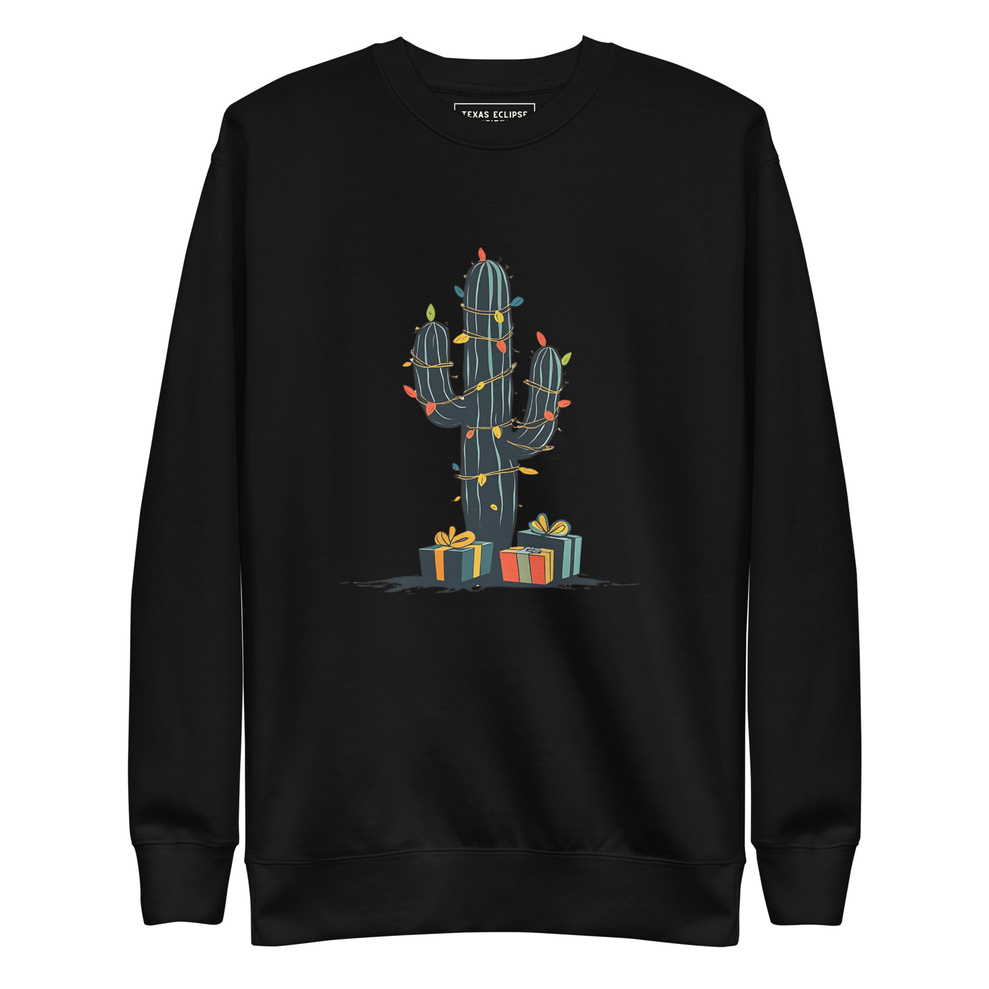 Texas Eclipse Outfitters Outerwear S A Southwestern Christmas Graphic Sweatshirt