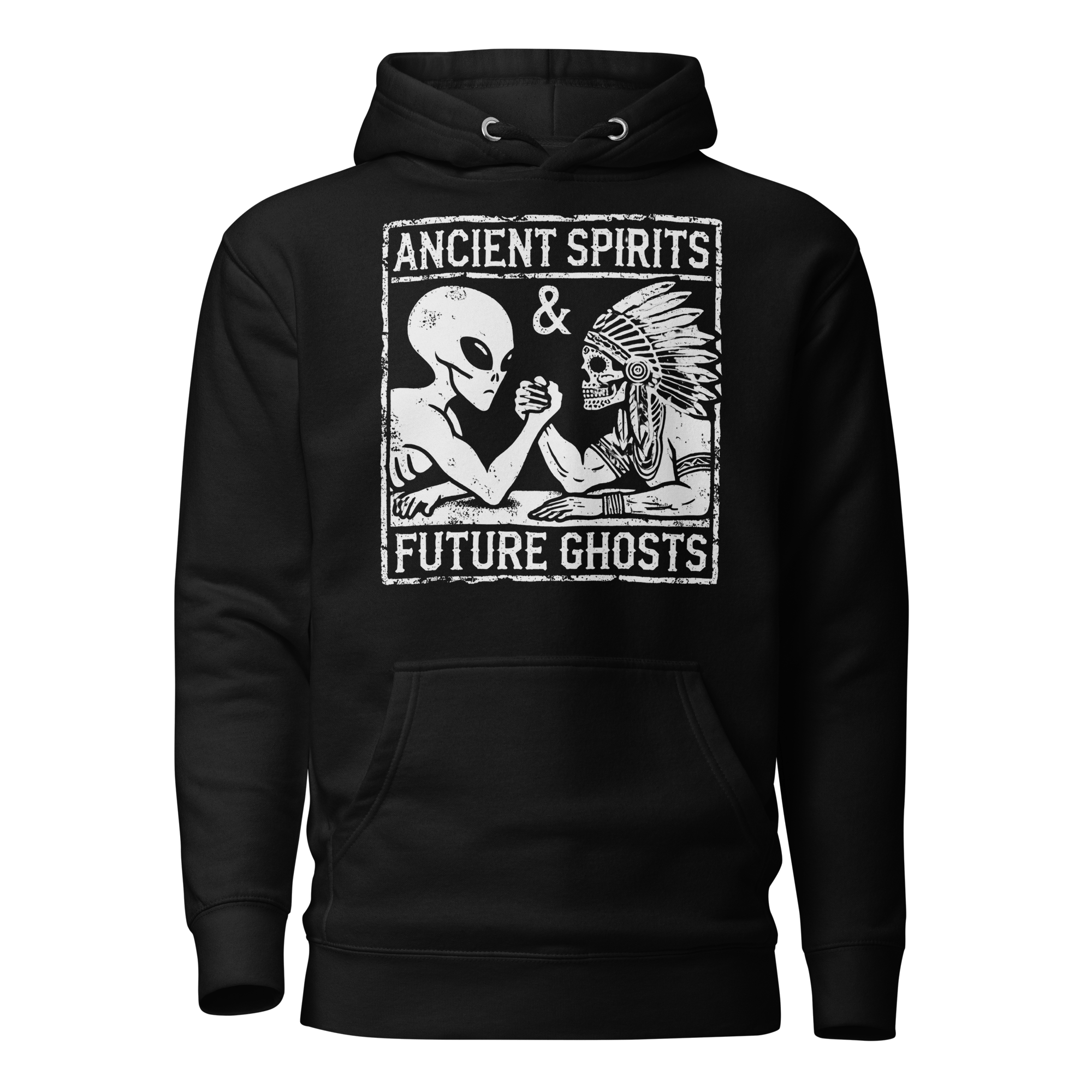 Texas Eclipse Outfitters Outerwear S Ancient Spirits Graphic Hoodie