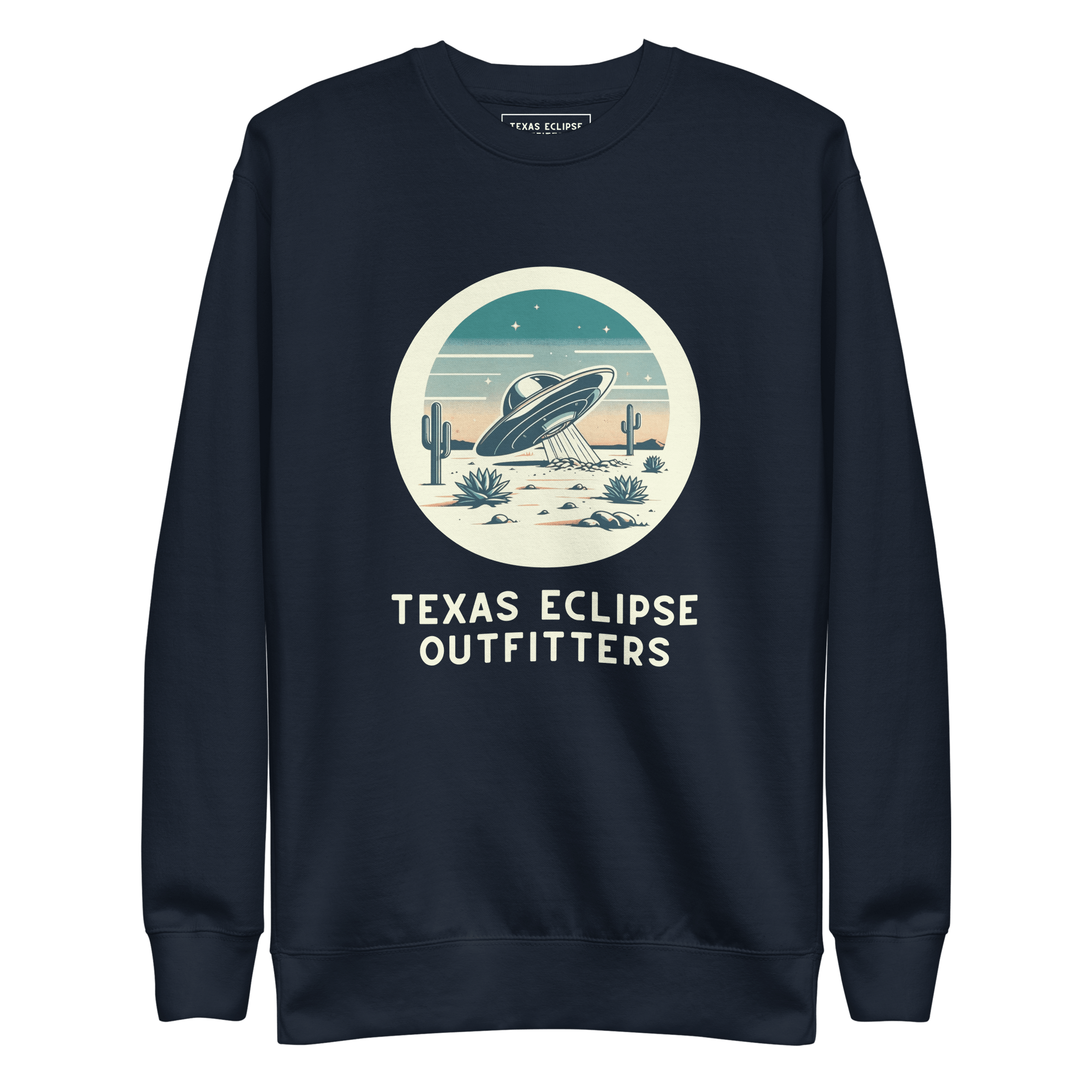 Texas Eclipse Outfitters Outerwear S Buzzin' UFO Graphic Sweatshirt