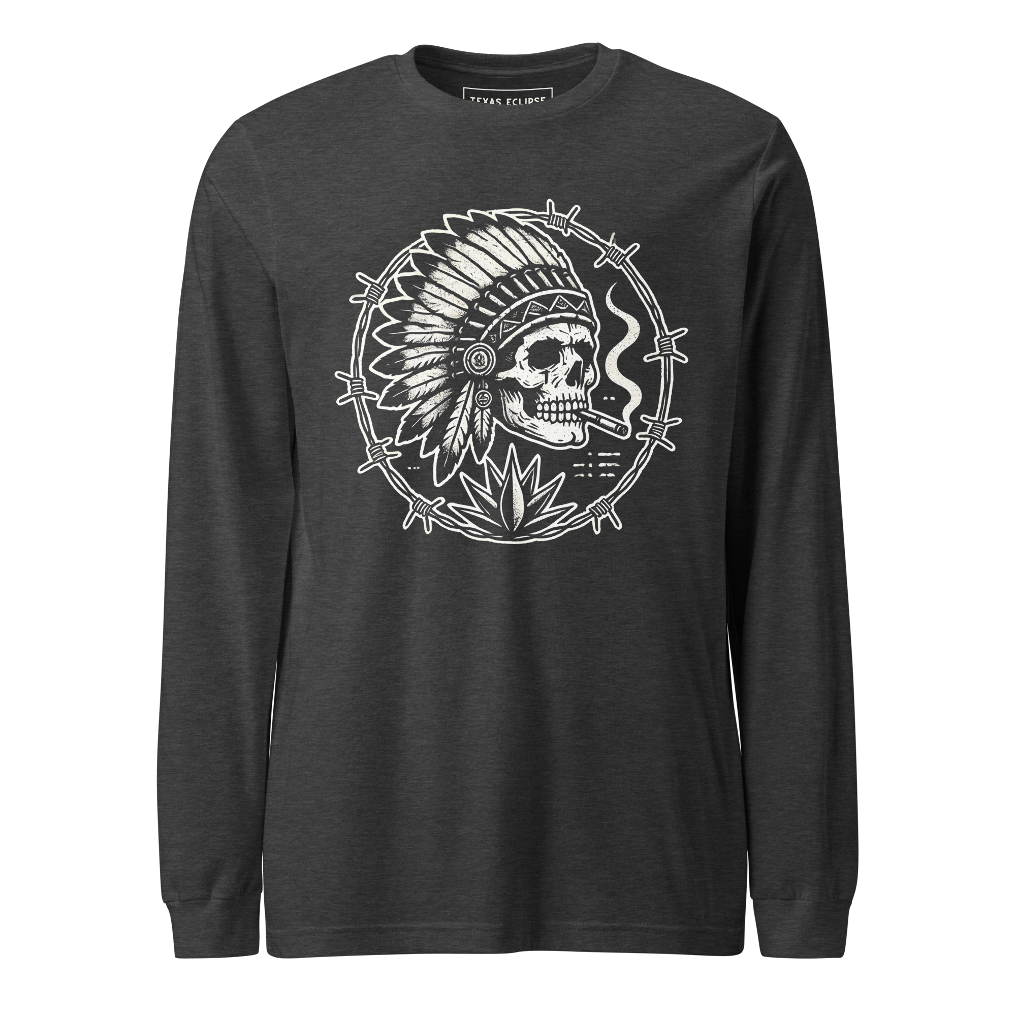 Texas Eclipse Outfitters Shirts XS Agave Naturals Long Sleeve Graphic Tee