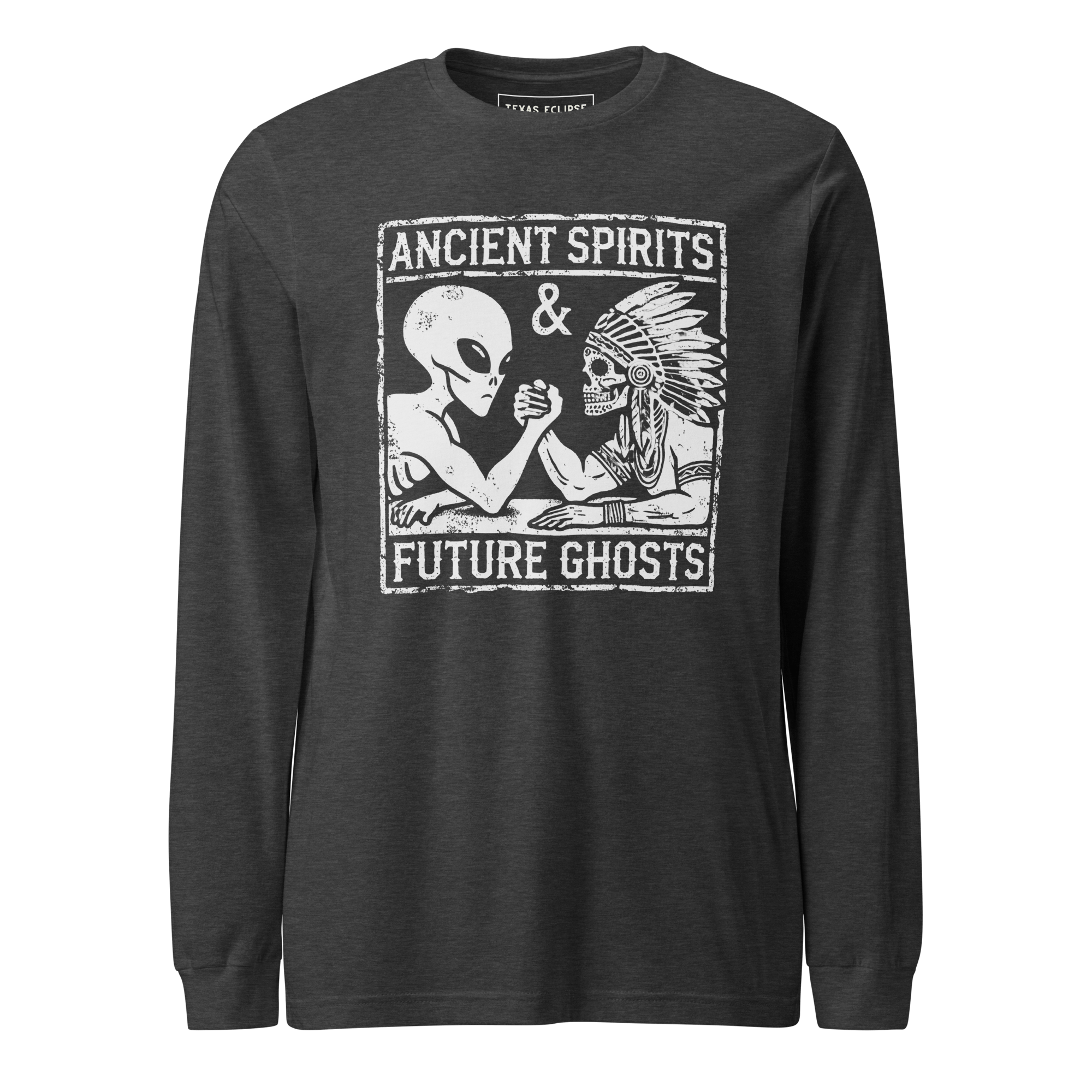 Texas Eclipse Outfitters Shirts XS Ancient Spirits Long Sleeve Graphic Tee