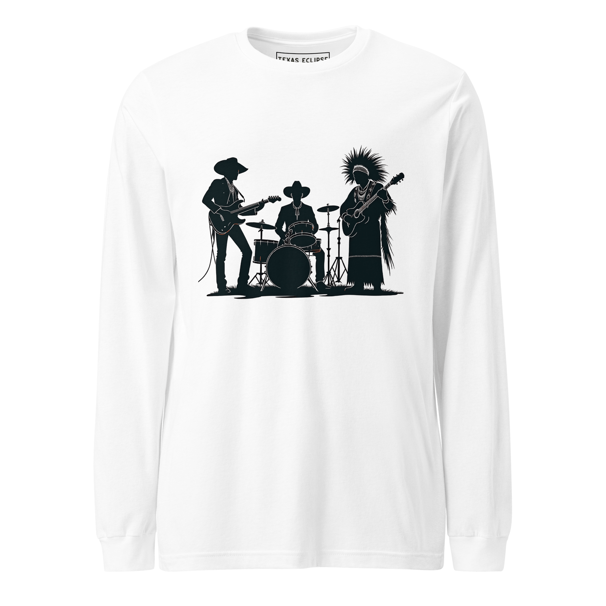 Texas Eclipse Outfitters Shirts XS Desert Cumbia Long Sleeve Graphic Tee