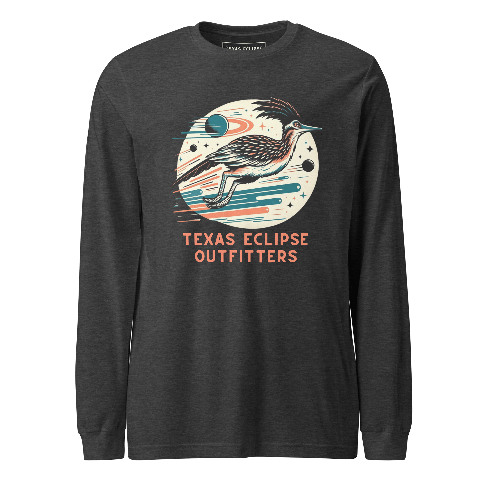 Texas Eclipse Outfitters Shirts XS Roadrunnin' Long Sleeve Graphic Tee