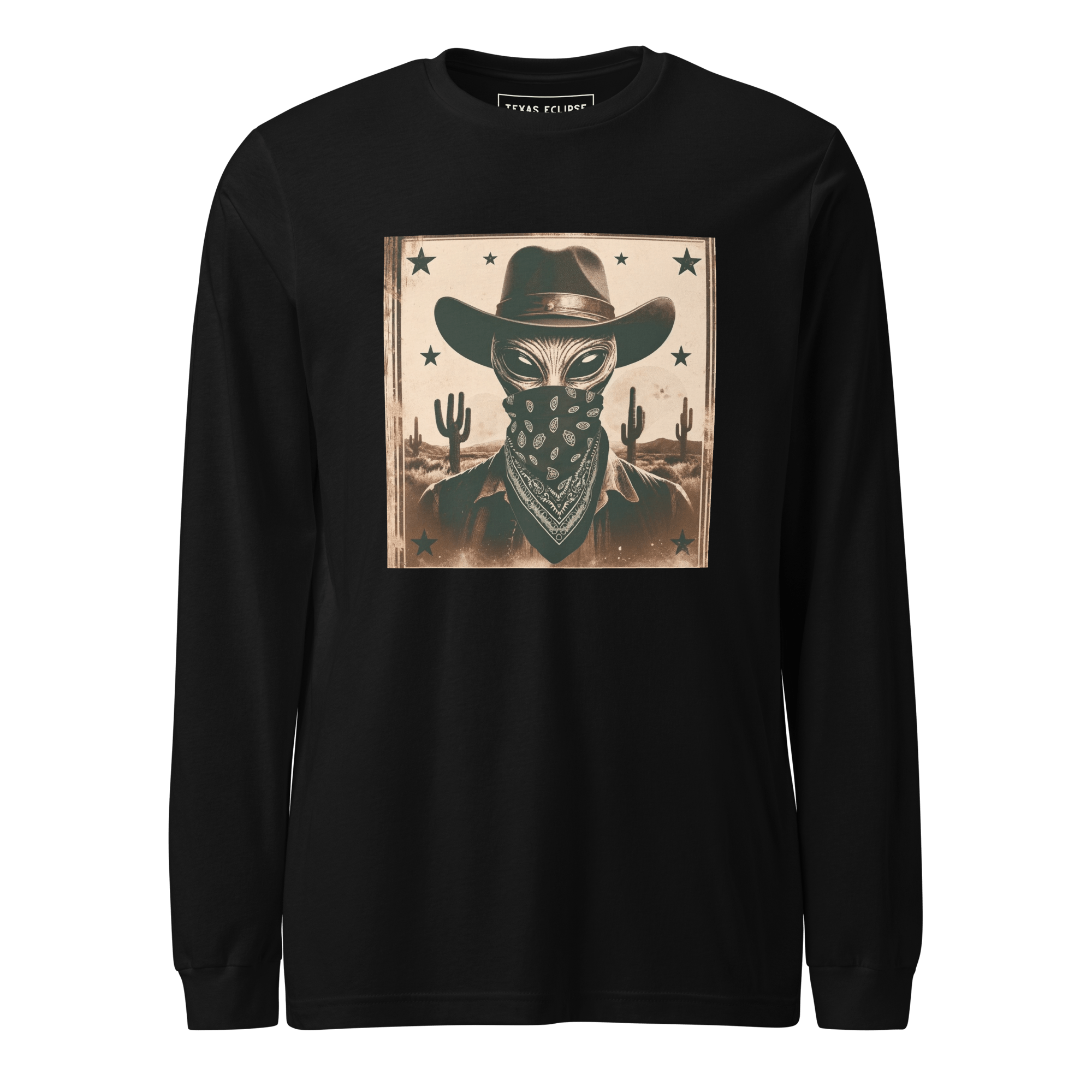 Texas Eclipse Outfitters Shirts XS Roswell's Most Wanted Long Sleeve Graphic Tee