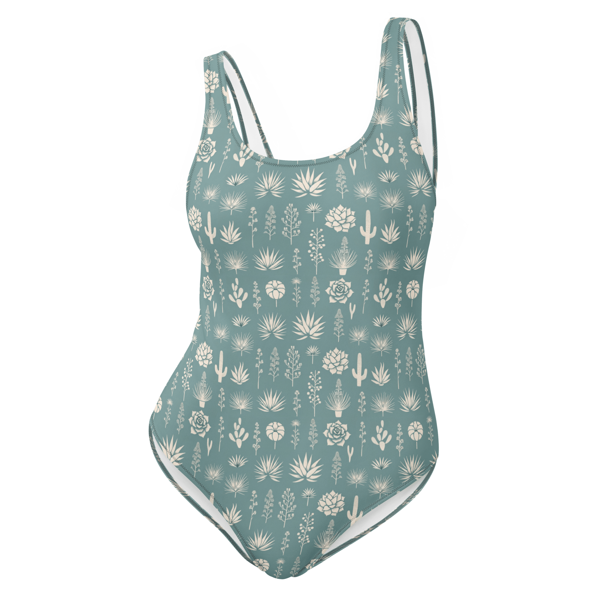 Texas Eclipse Outfitters Swimwear XS Saguaro Sunset: Hawaiian Nights in the Desert One-Piece Swimsuit