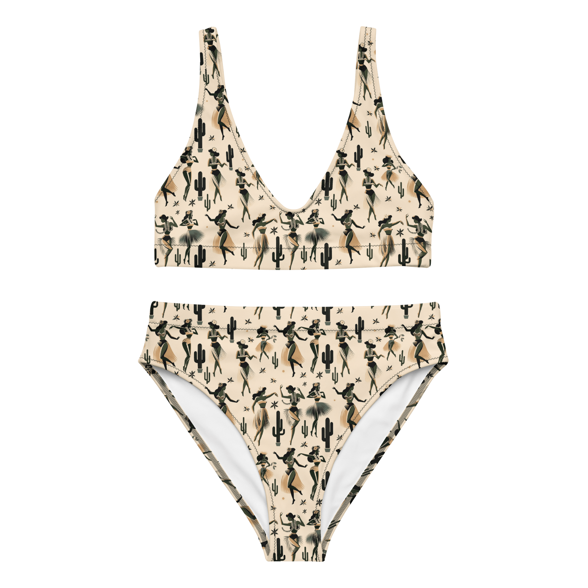 Texas Eclipse Outfitters XS Desert Luau: Hula in the Heat High-Waisted Bikini