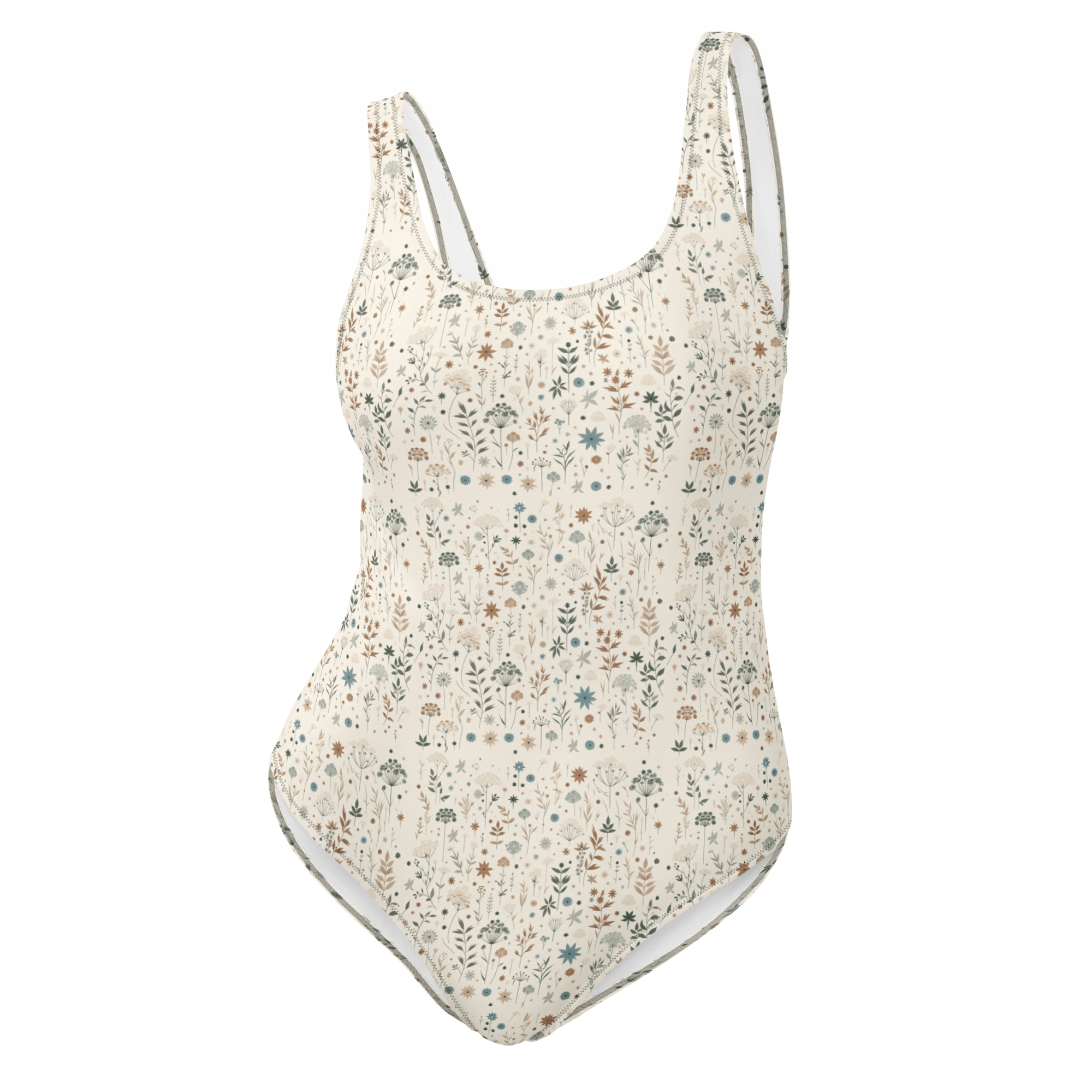 Texas Eclipse Outfitters XS Meadow Bloom: Wildflower Delight One-Piece Swimsuit