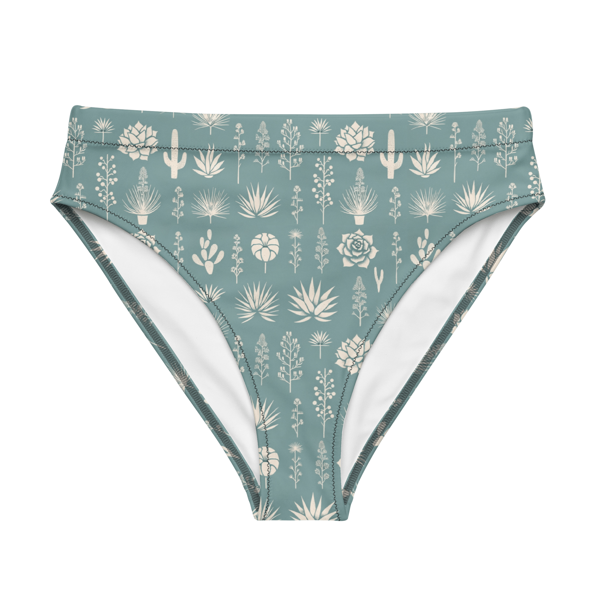 Texas Eclipse Outfitters XS Saguaro Sunset: Hawaiian Nights in the Desert High-Waisted Bikini Bottom